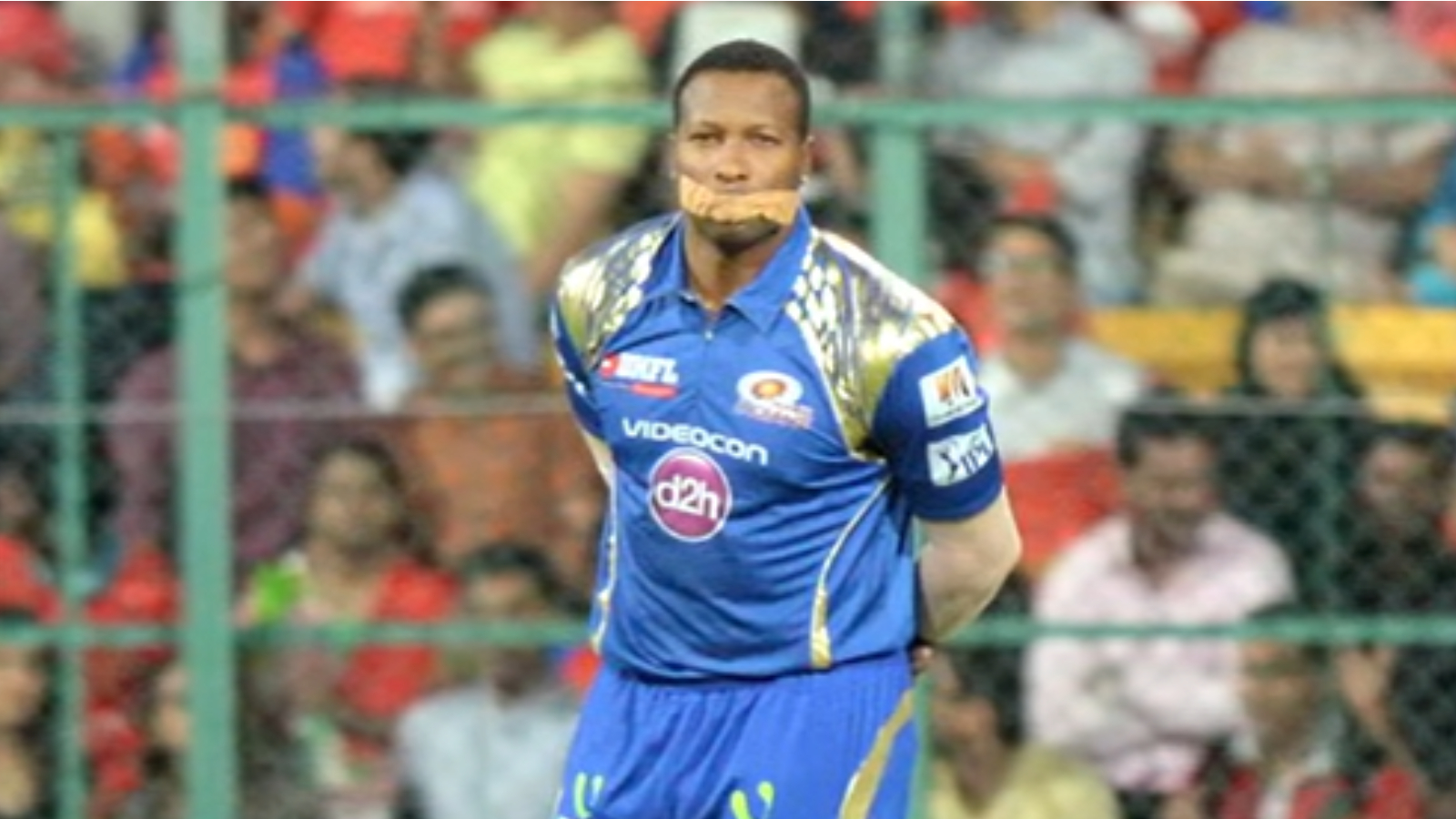 IPL: When Kieron Pollard used a duct tape on his mouth to protest against the umpires | Cricket News IPL: When Kieron Pollard used a duct tape on his mouth to protest against the umpires | Cricket News
