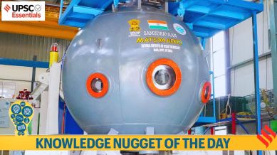 Knowledge Nugget: Samudrayaan Mission and Matsya-6000 – What you must know for UPSC Exam?