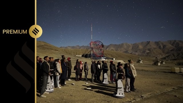 ladakh, stargazing, indian express