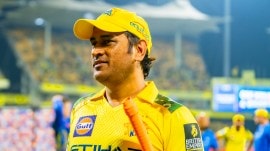 MS Dhoni of Chennai Super Kings during the Indian Premier League (IPL 2025) match against between Mumbai Indians. (Sportzpics for IPL)
