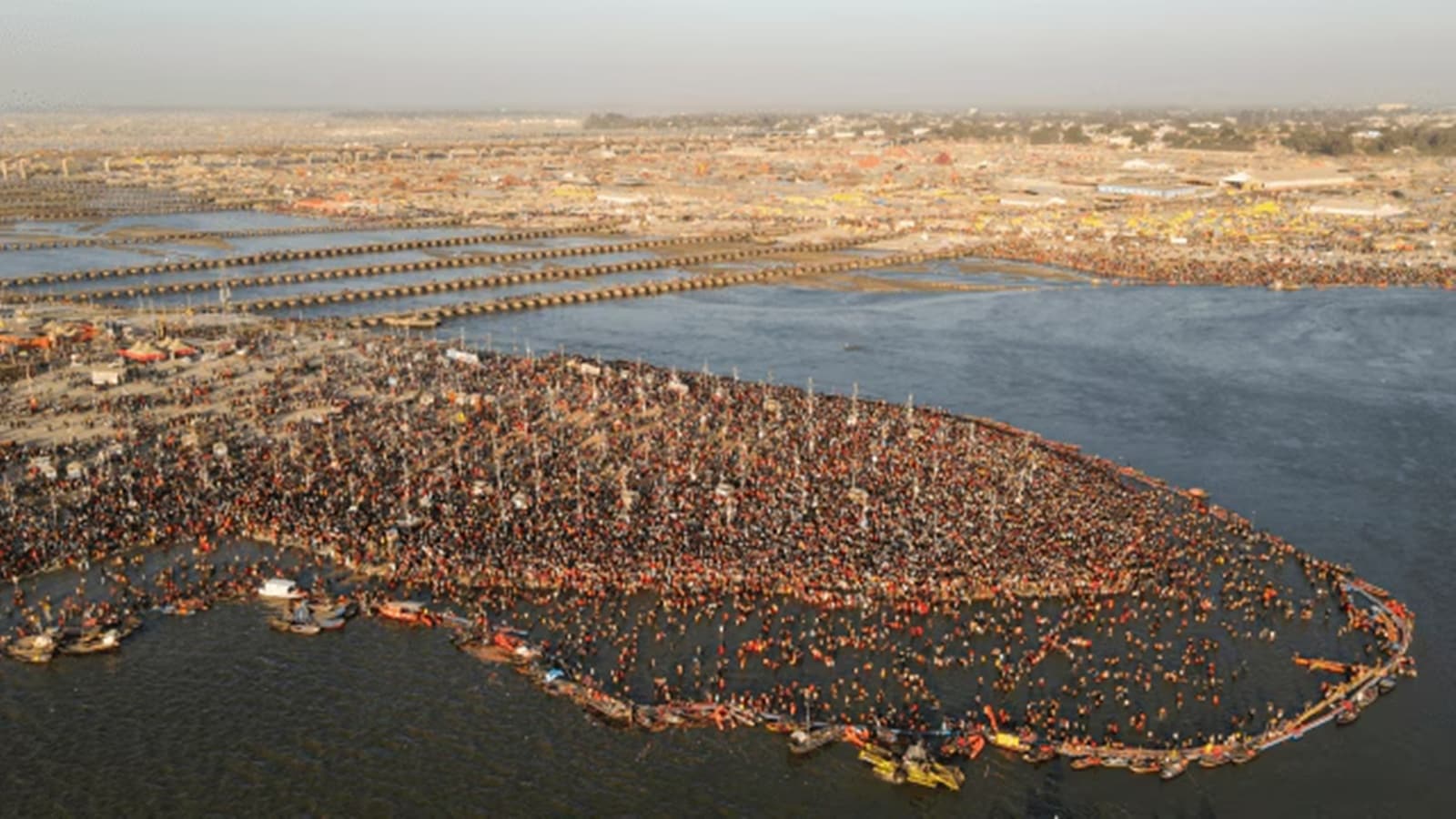 Ganga water was fit for bathing during Mahakumbh: Govt tells Parliament ...