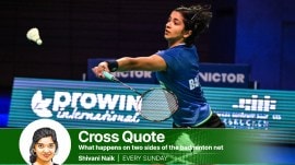 Indian badminton player Malvika Bansod. (File)