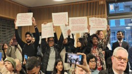 Mamata Banerjee Oxford protests