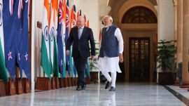 India New Zealand defence pact