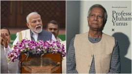 Prime Minister Narendra Modi wished Mohammad Yunus and the people of Bangladesh on the occasion of their National Day on March 26.