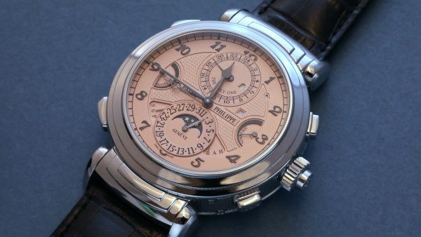 Patek Philippe Grandmaster Chime Ref. 6300A-010 (Image source: SJX Watches/YouTube)