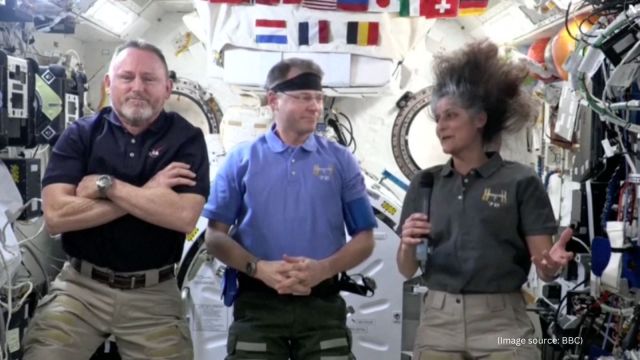Sunita Williams and Butch Willmore shared their excitement about returning to Earth (Image source: BBC)