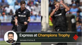 New Zealand seamers vs India Champions trophy