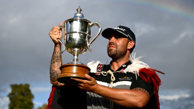 A young prodigy in Australian junior golf along with Smith, Ryan Peake became a member of the biker gang in his teens. (X/PGA of Australia)
