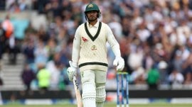 Usman Khawaja also talked about how he had left his family behind in Brisbane during Cyclone Alfred to play for Queensland against Tasmania earlier this month. (Reuters)