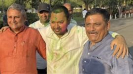 Nitish Kumar son politics