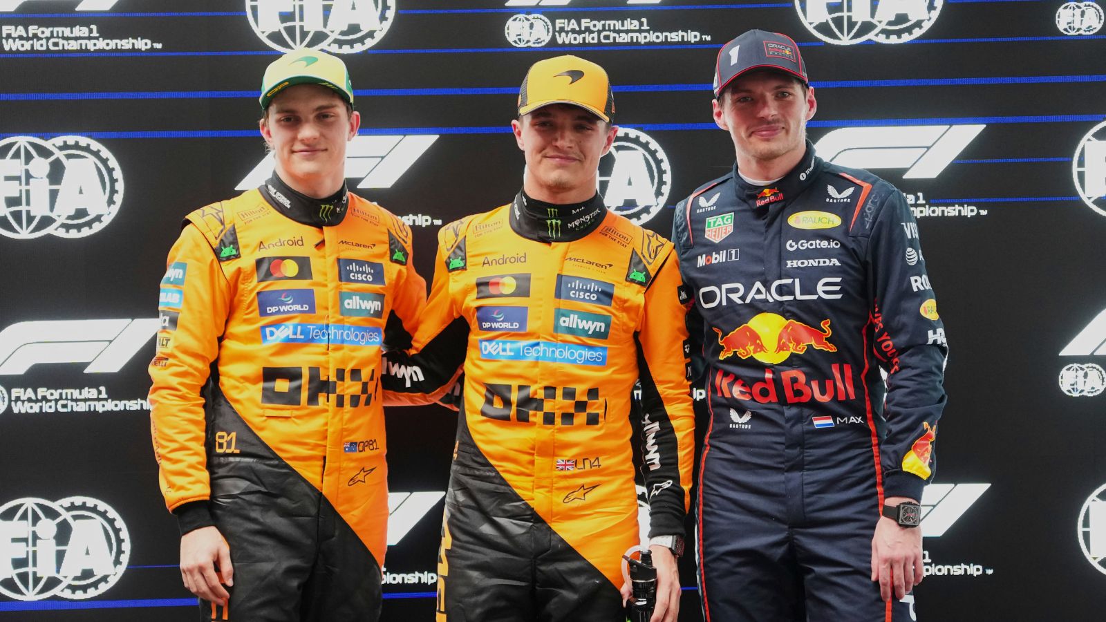 Lando Norris takes pole, leads McLaren 1-2 in Melbourne qualifying; Verstappen third
