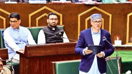 Omar Abdullah Jammu and Kashmir Assembly, Jammu and Kashmir Assembly, Jammu, Omar Abdullah, Kashmir Budget Session, Indian express news, current affairs