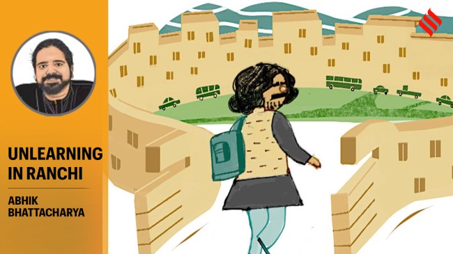 To be driven solely by curiosity and letting oneself float in serendipity is a method in itself. But in Ranchi, it comes naturally. (Express illustration)