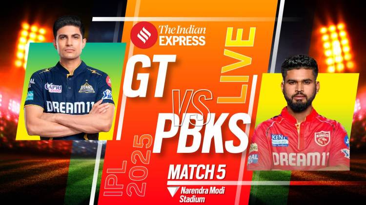 IPL 2025, GT vs PBKS Live Cricket Score: Gujarat Titans host Punjab Kings at the Narendra Modi Stadium.