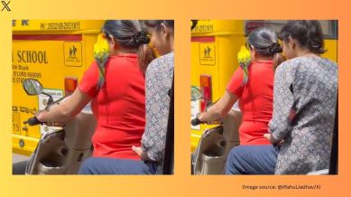 “Never a dull moment in Bangalore,” the caption on the video read (Image source: @iRahulJadhav/X)