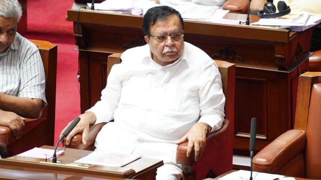 Karnataka Cooperation Minister K N Rajanna. (File Photo)