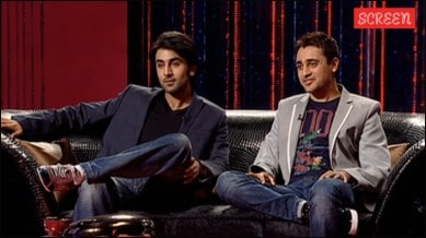 Ranbir Kapoor and Imran Khan