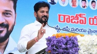 Telangana Chief Minister A Revanth Reddy, indian express