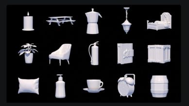 Cube 3D uses an advanced AI technique known as 3D tokenisation, which converts 3D shapes into tokens. (Image: Roblox)