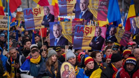 Romania protest