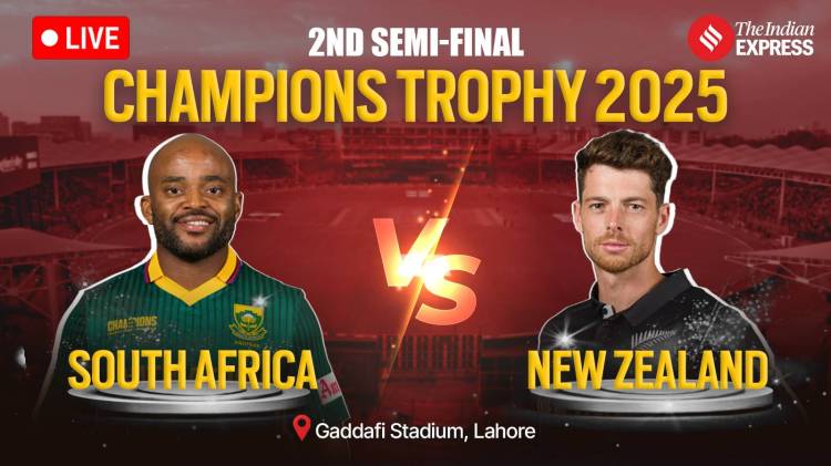 SA vs NZ Live Cricket Score, South Africa vs New Zealand Champions ...