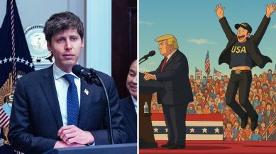 Owing to the overload, Sam Altman has said that OpenAI has temporarily introduced rate limits. (Express Image: X/@memefiInsider)