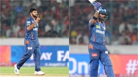 Nicholas pooran Shardul Thakur IPL SRH vs LSG