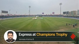 Sharjah Stadium Champions Trophy