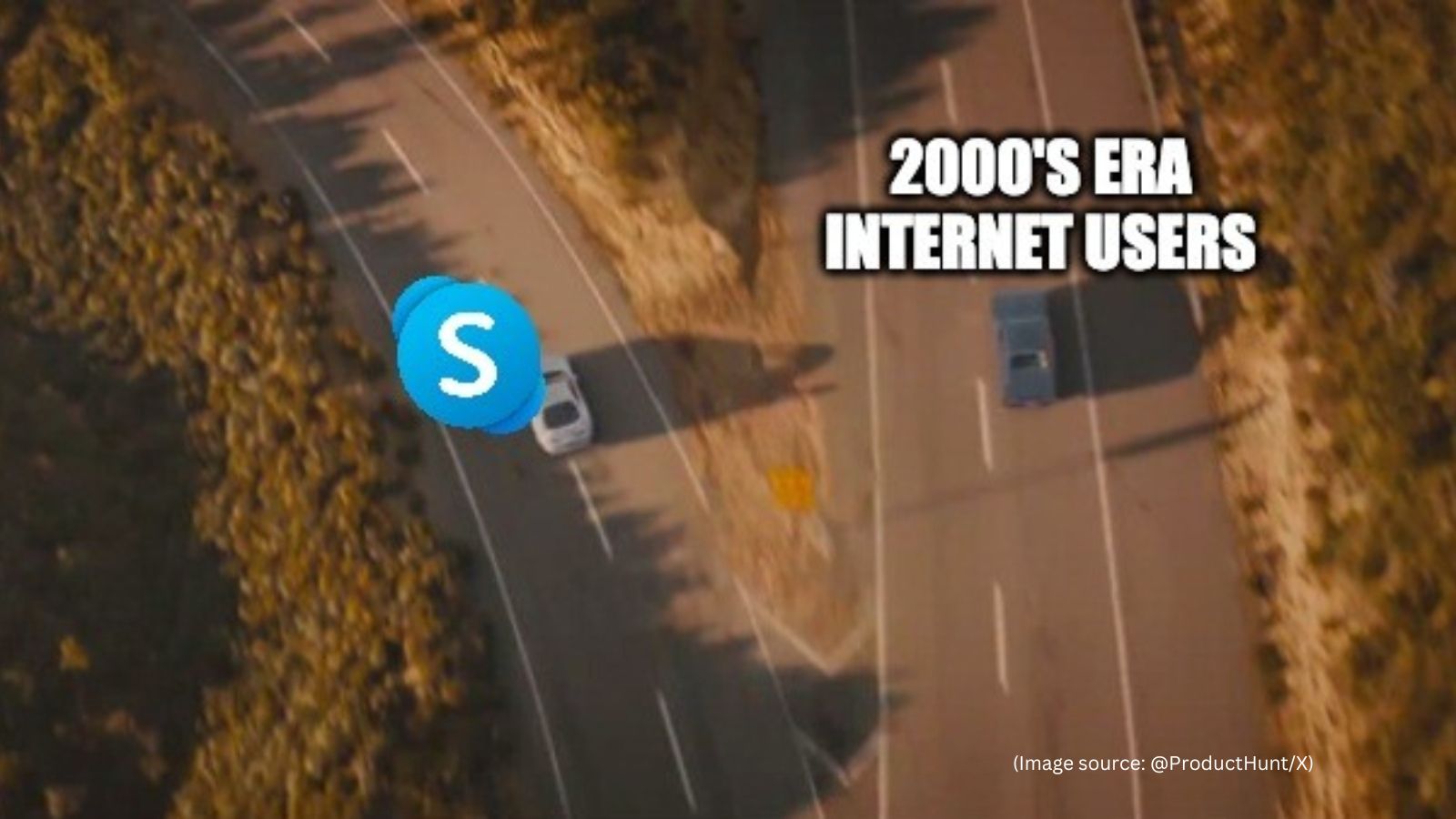 Netizens, especially millennials, reminisced about the golden days of Skype on X