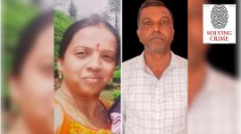 The couple involved in the Karnataka murder story.