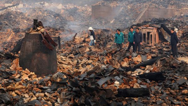 South Korea Wildfires