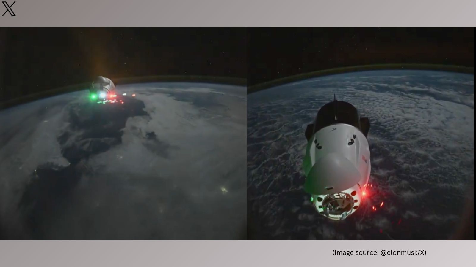 Sunita Williams and Butch Wilmore are set to leave the ISS on Wednesday, accompanied by American Nick Hague and Russian cosmonaut Aleksandr Gorbunov (Image source: @elonmusk/X)