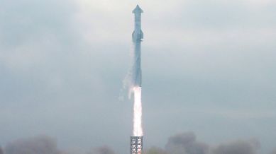 SpaceX's next-generation Starship spacecraft atop its powerful Super Heavy rocket lifts off on its third launch from the company's Boca Chica launchpad on an uncrewed test flight, near Brownsville, Texas, U.S. March 14, 2024. REUTERS/Joe Skipper