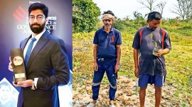 Assam River island project, Sivasagar River island project, River island project, human-animal conflict, Sivasagar, Assam, The Indian Express Governance Award, Indian express news, current affairs