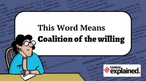This Word Means: Coalition of the Willing