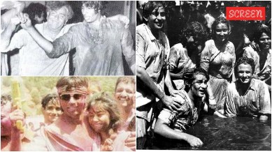 The festival of colours, Holi used to be a big affair for Bollywood celebrities, off the screen