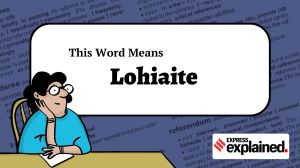This word means: Lohiaite