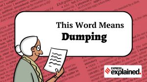 This Word Means: Dumping