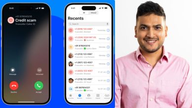 Nakul Kabra noted that rising spam often comes from newly bought SIMs or freshly registered numbers. (Express Image: Truecaller)