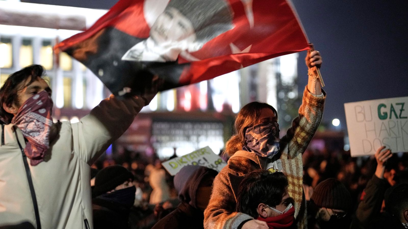 In photos: Protests erupt in Turkey after Istanbul Mayor’s arrest as president vows crackdown