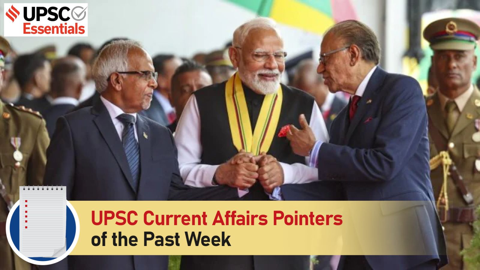 upsc, current affairs pointers, India-Mauritius, international cooperation, prelims 2025