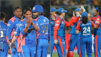 Mumbai Indians face Delhi Capitals in the Women's Premier League 2025 final match at the Brabourne Stadium in Mumbai on Saturday. (Sportzpics)