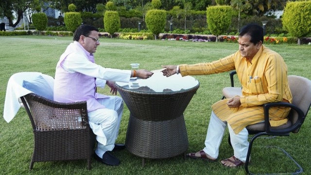 His remarks on ‘paharis’ at centre of storm, Uttarakhand finance minister resigns in tears