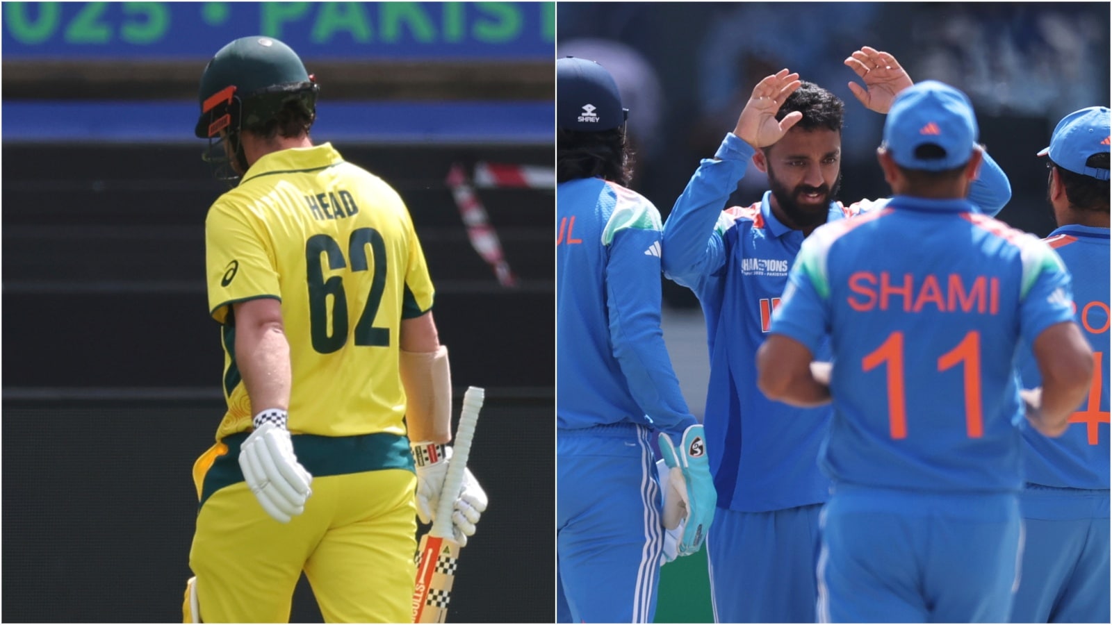Travis Head (L) was dismissed by the first ball he faced off Varun Chakravarthy (AP Photos)