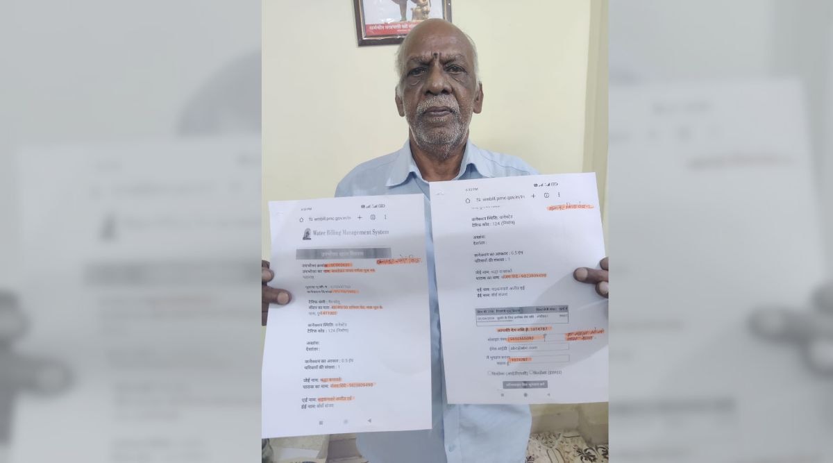 Water bill of over Rs 10 lakh: Pune senior citizen gets ‘shock of life’ from PMC | Pune News