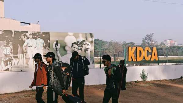 Kheda District Cricket Association ground, where Axar's journey began. (Mihir Vasavda)