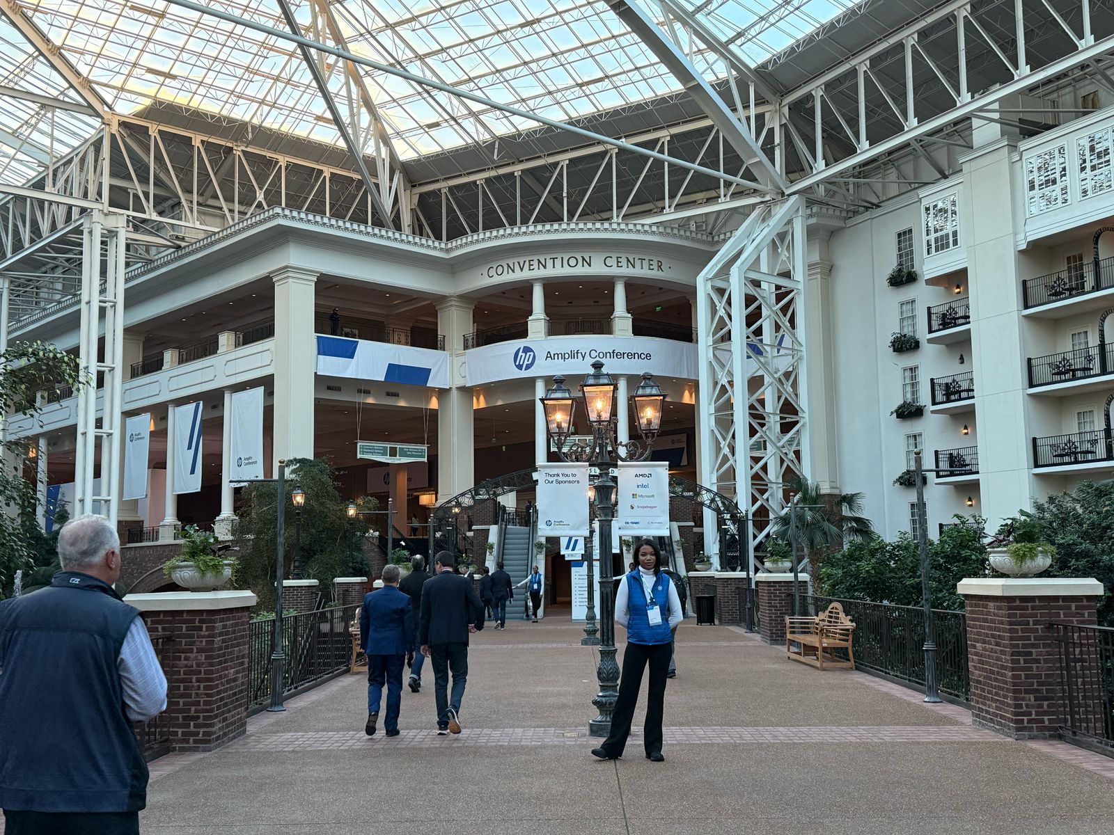 HP hosted its Amplify Conference in Nashville from March 17–19, 2025.