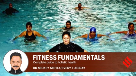 Water aerobics improves aerobic fitness while strengthening the back, arms, legs, and core. (Representational/ File Image)