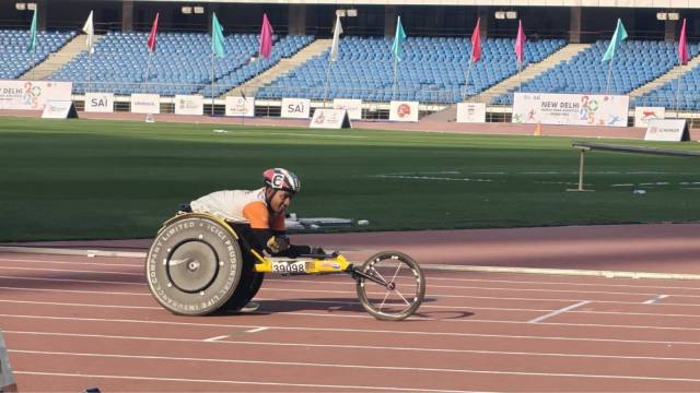 Wheelchair racers grand prix